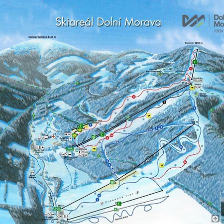 Modry Apartman Dolní Morava Extérieur photo